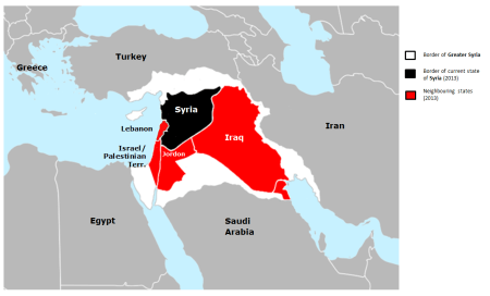 Map of Syria DARREN